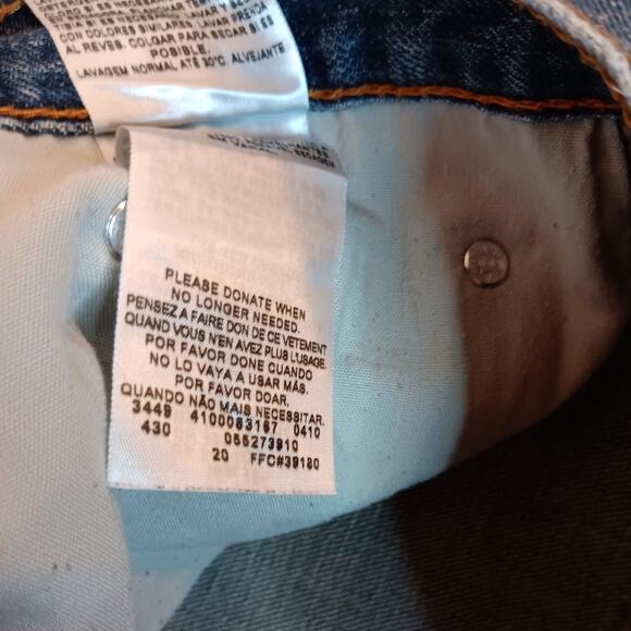 Levis 527 Bootcut Jeans Mens 39X31 Blue Fade Cowboy Style - Picture 9 of 16